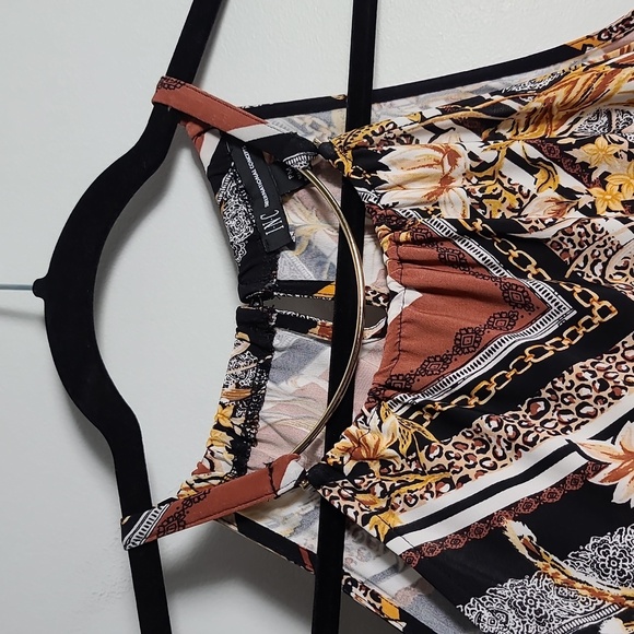 INC International Concepts Black Handkerchief Hem Sleeveless Tank Top Size PM - Picture 7 of 15